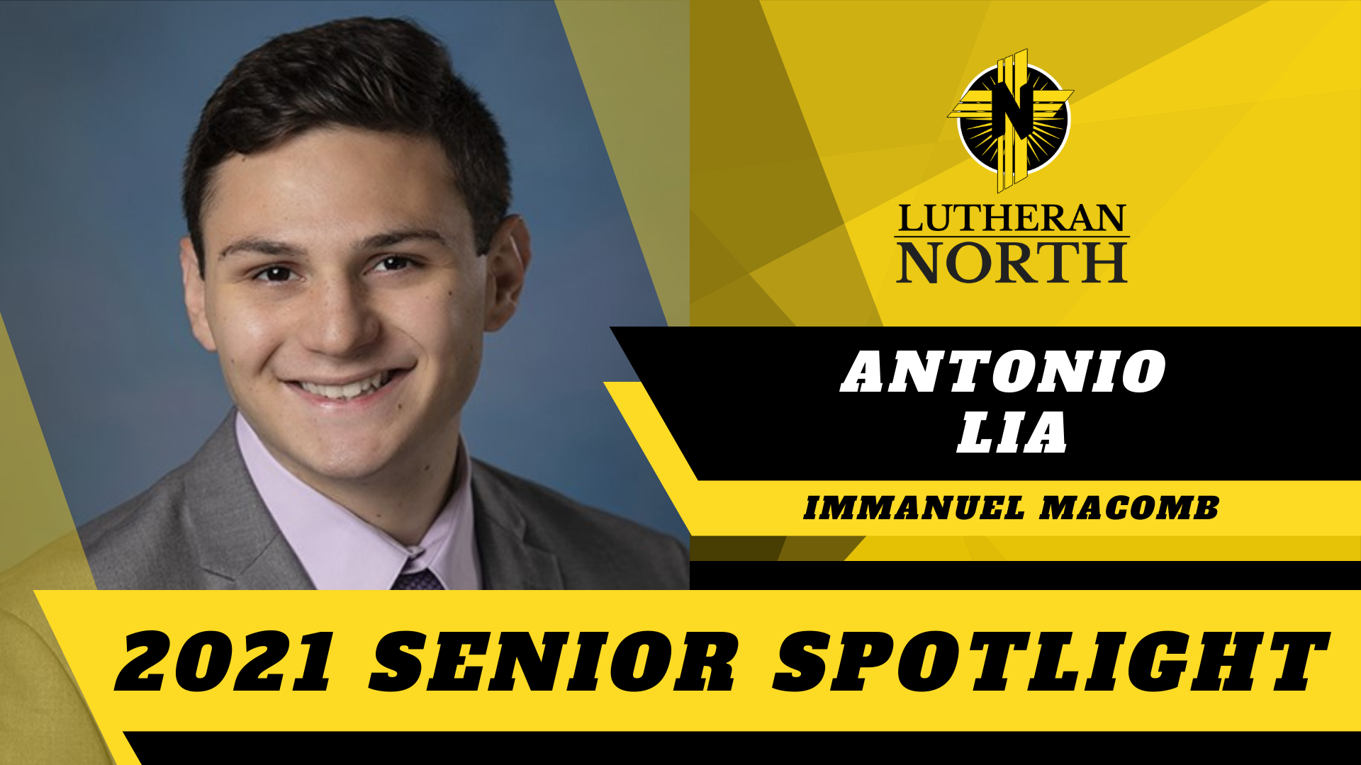 Senior Spotlight: Antonio Lia 