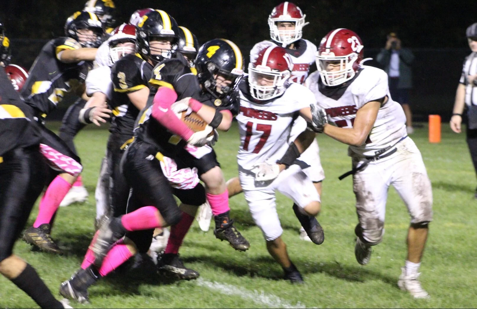 Ground game sparks Lutheran North to conference football victory