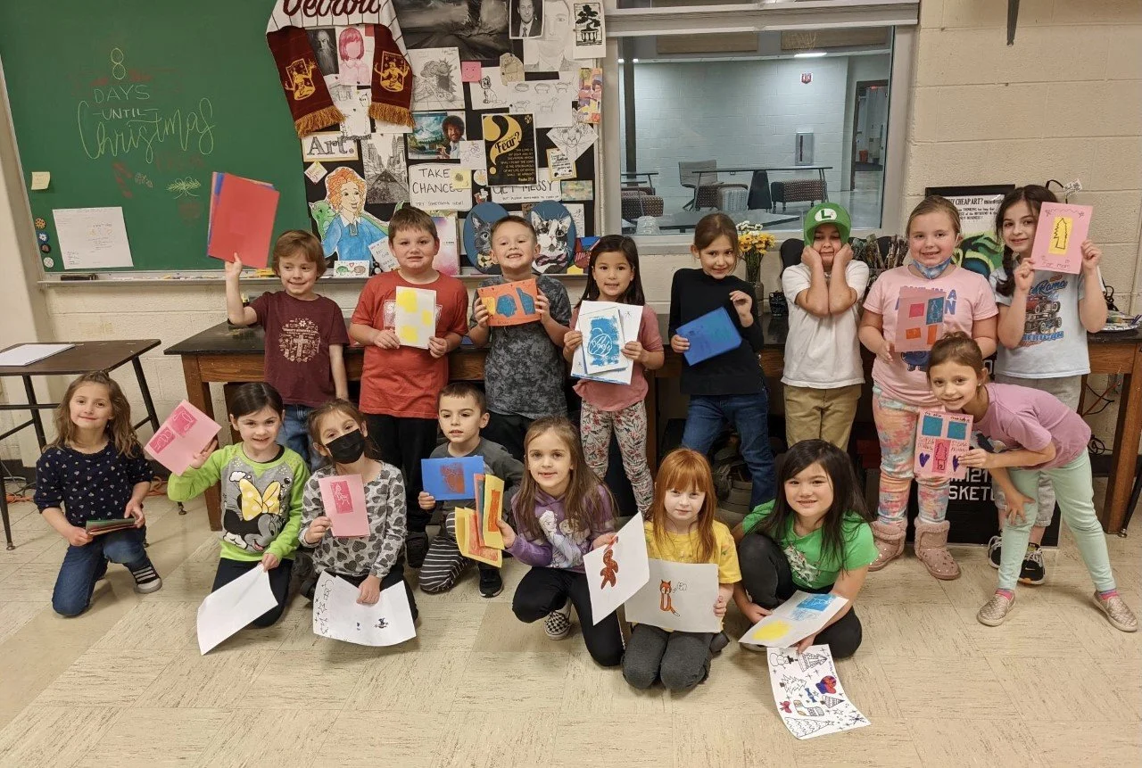 Grade School Art Night