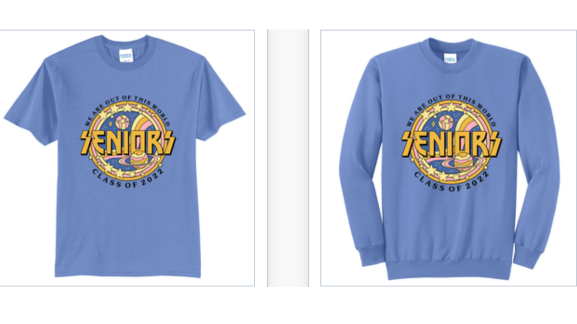 2022 Senior Class Shirts!! 