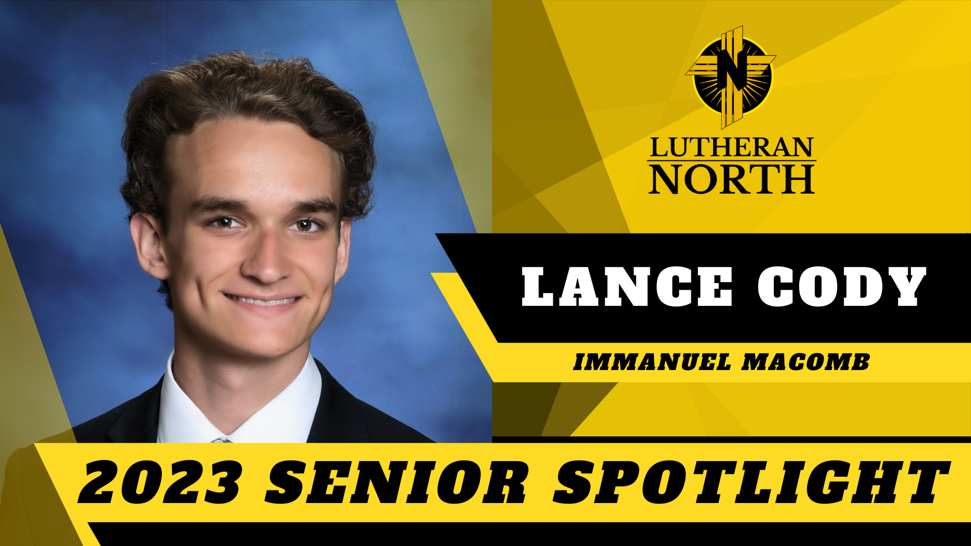 Senior Spotlight: Lance Cody