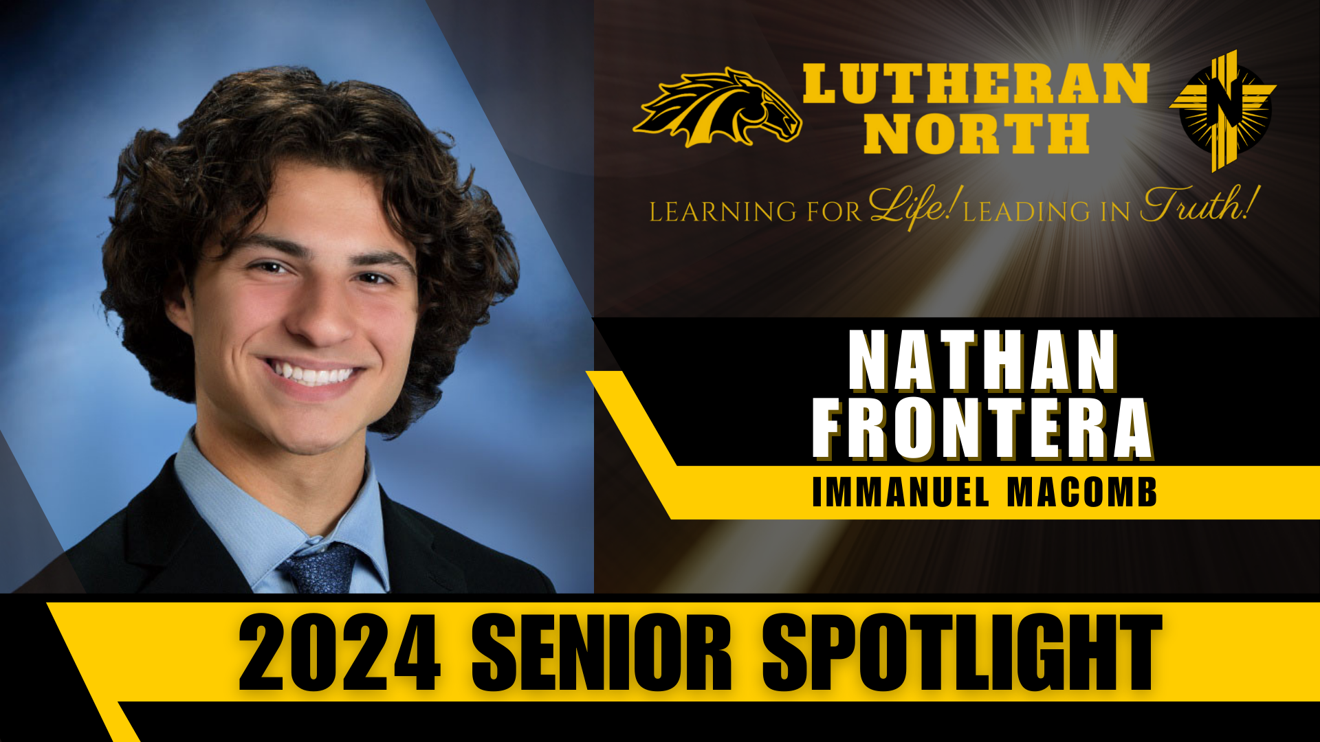 Senior Spotlight: Nathan Frontera