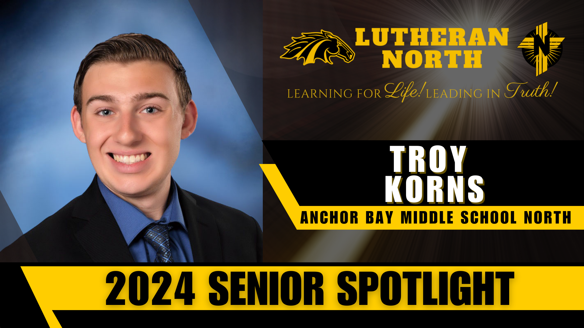 Senior Spotlight: Troy Korns