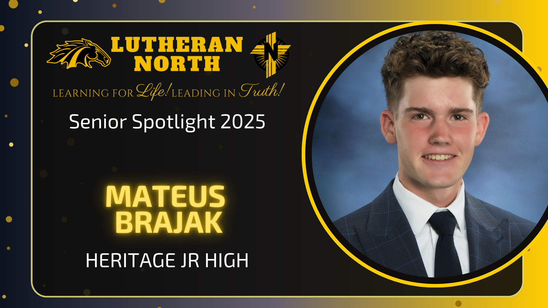 Senior Spotlight: Mateus Brajak