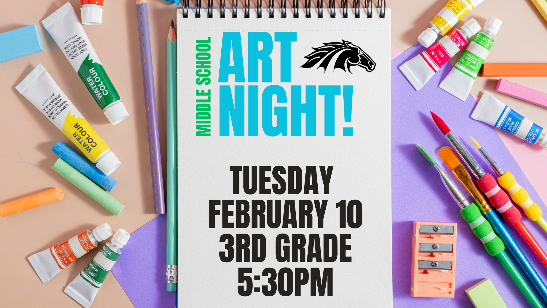 Elementary Art Night - 3rd Grade