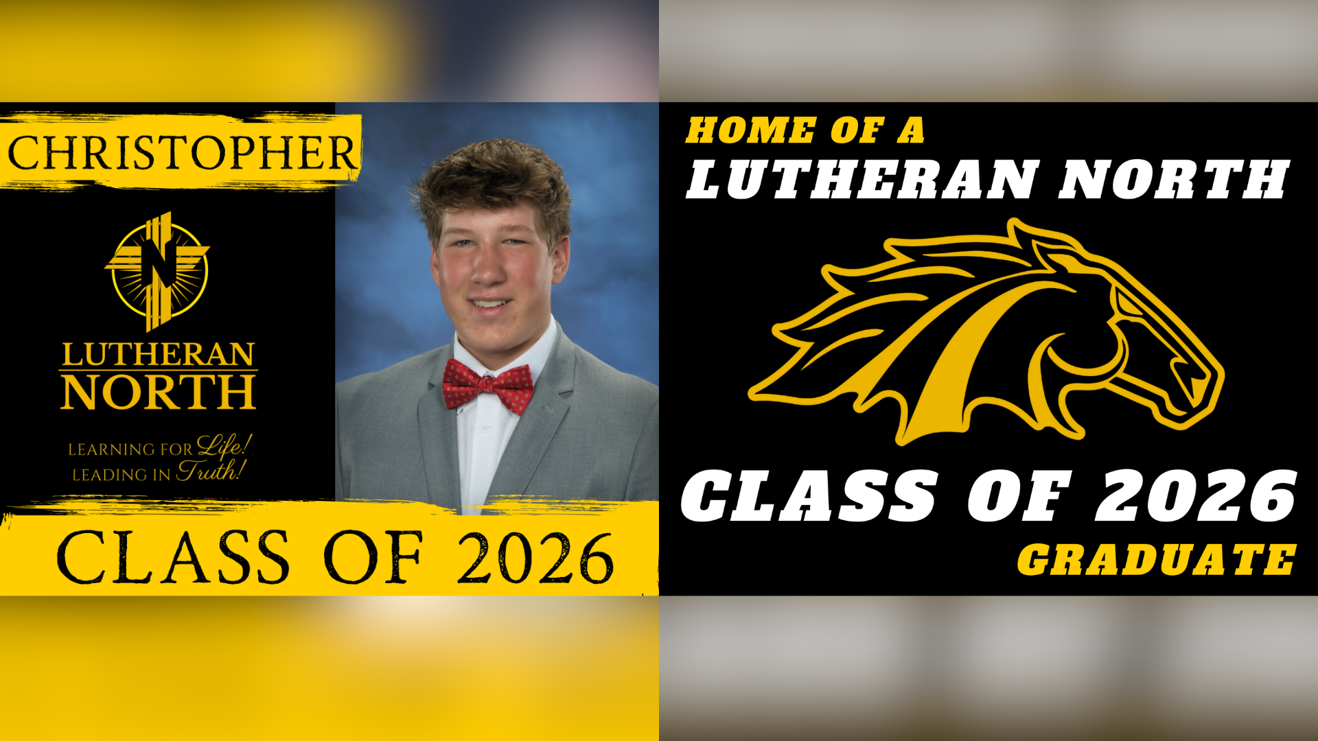 Class of 2026 Senior Yard Signs