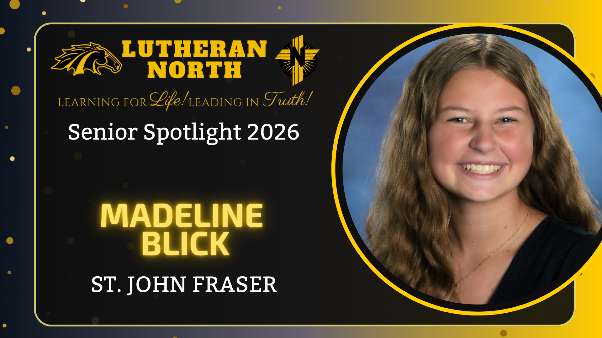 Senior Spotlight: Madeline Blick