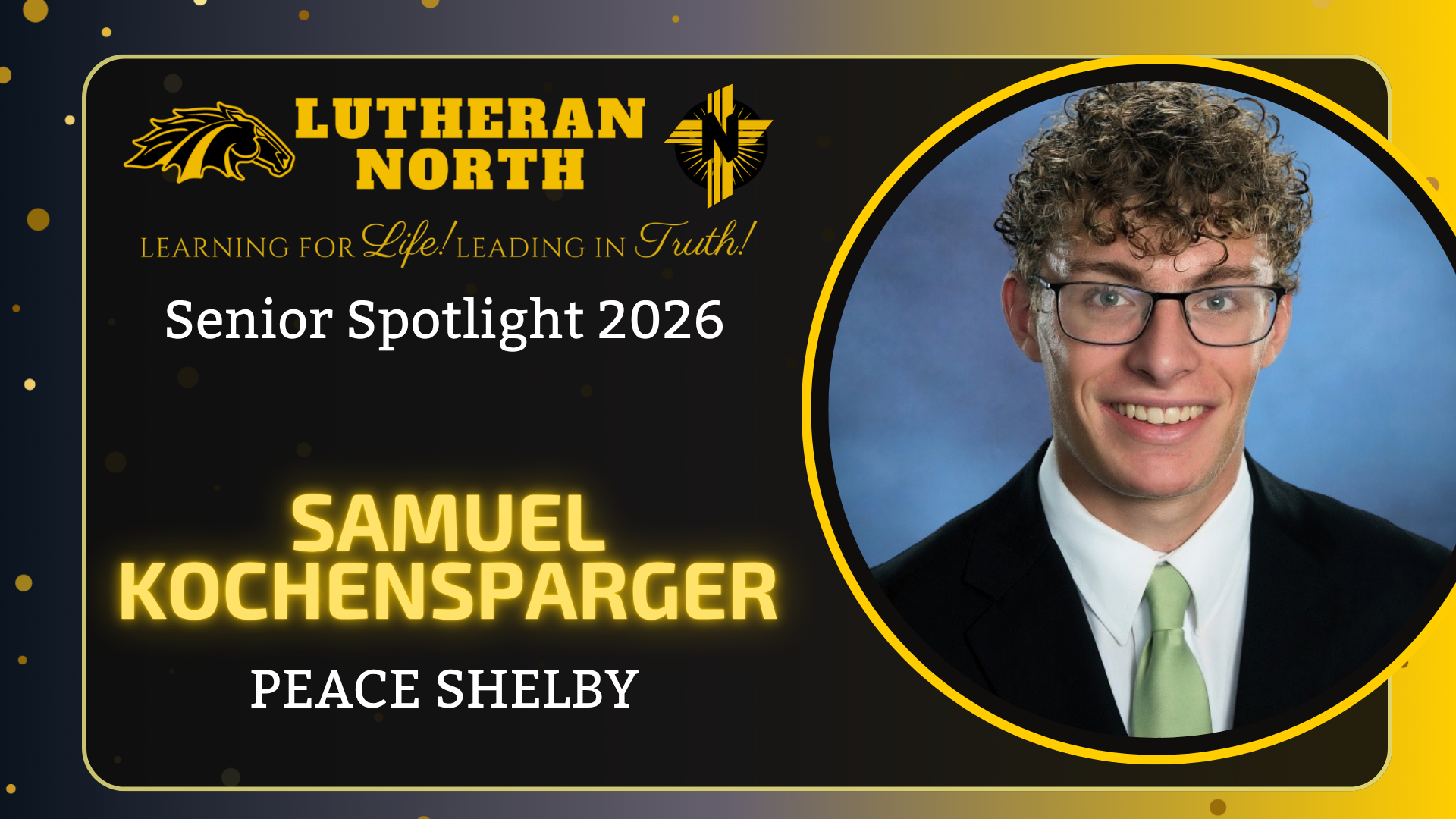 Senior Spotlight: Samuel Kochensparger