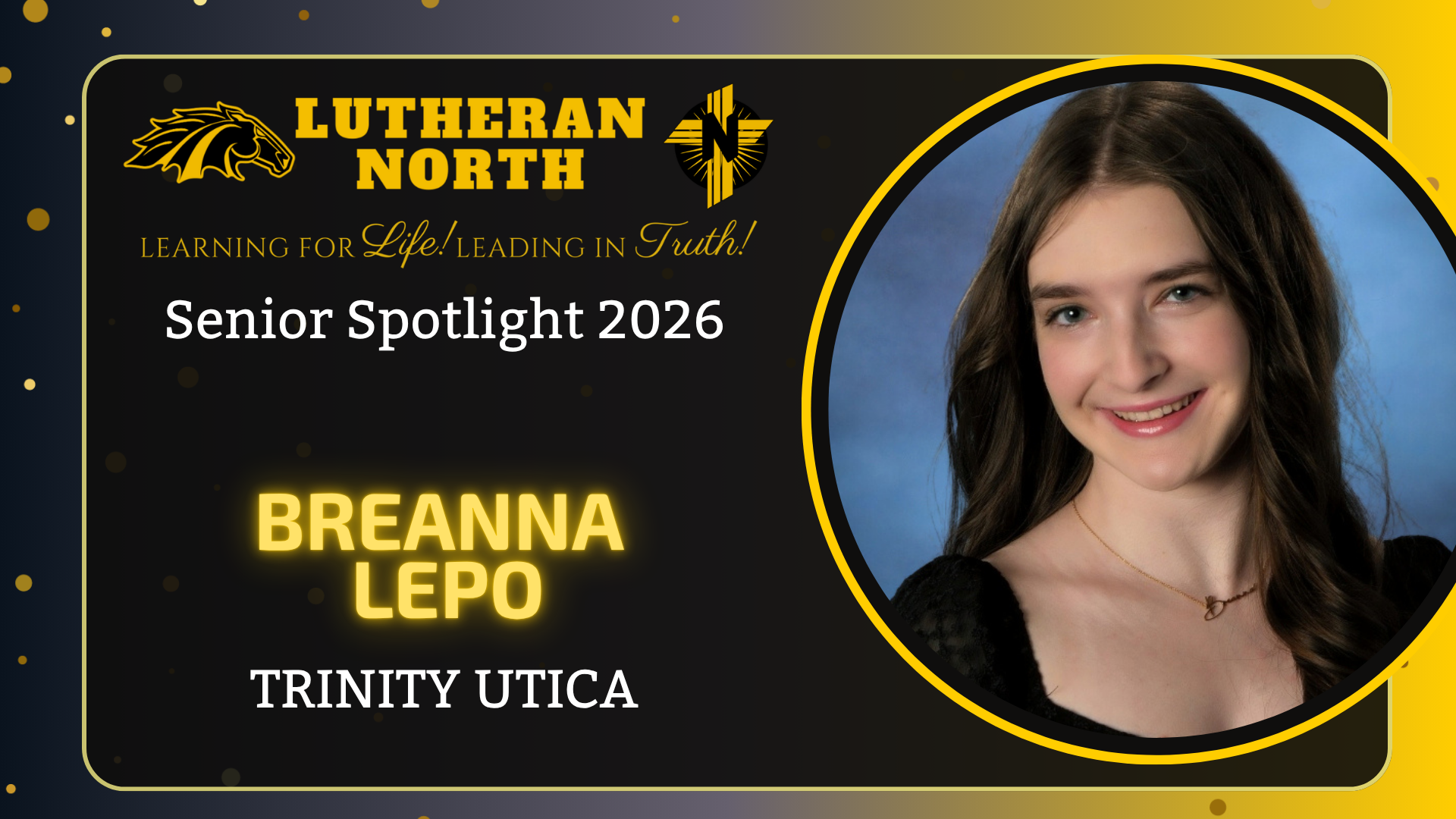 Senior Spotlight: Breanna Lepo