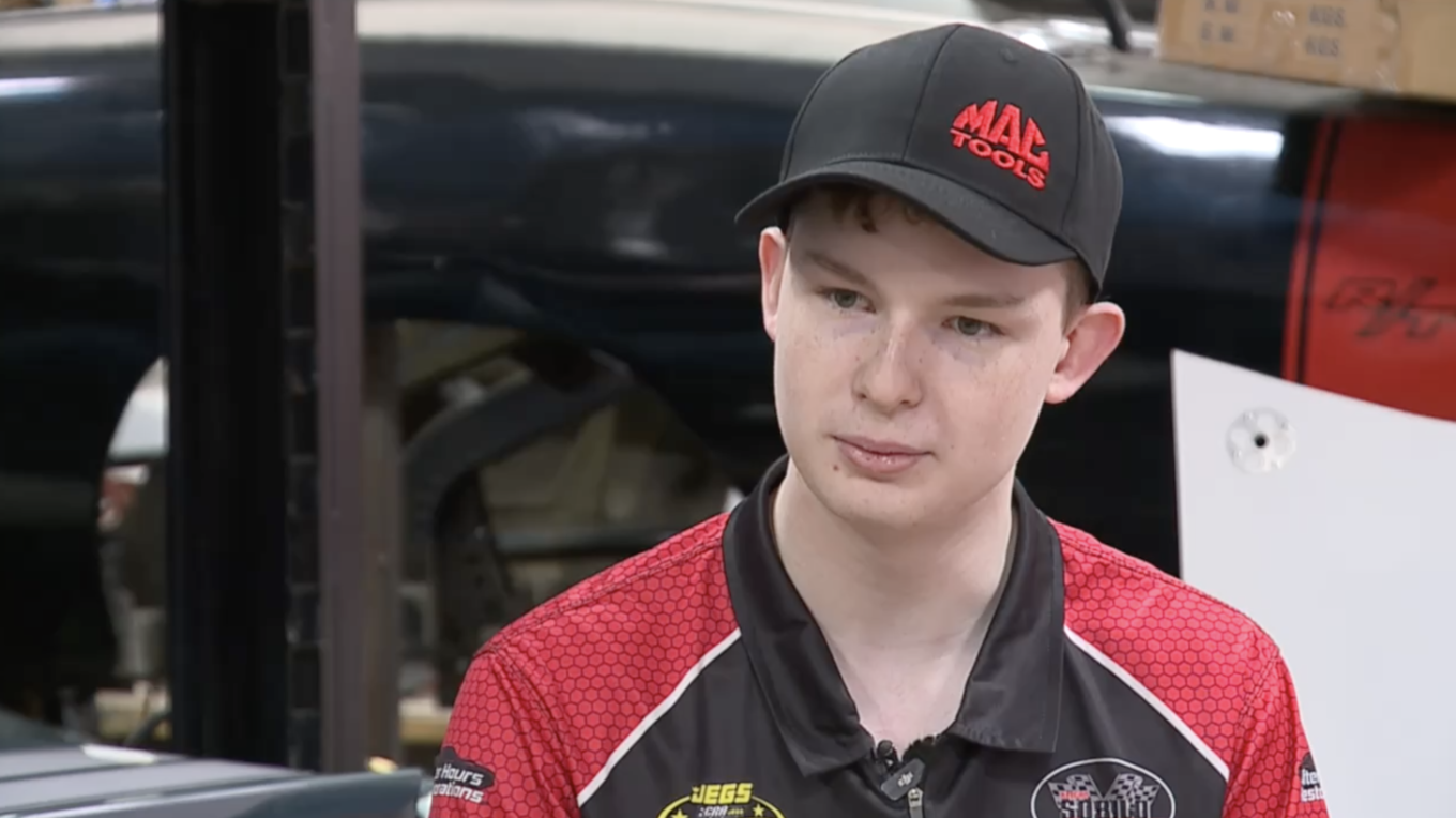 18-year-old New Baltimore driver chases NASCAR dream after high school graduation