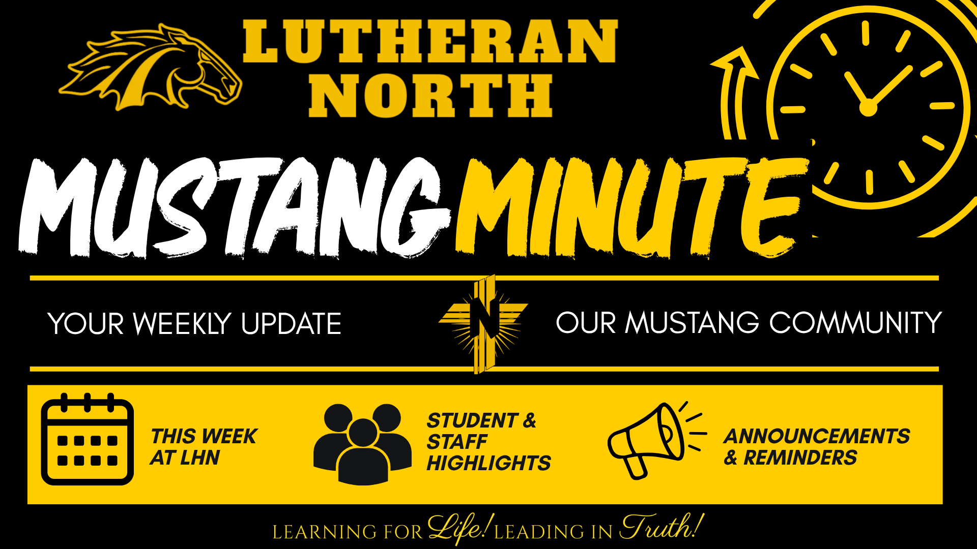 Mustang Minute - August 14, 2026