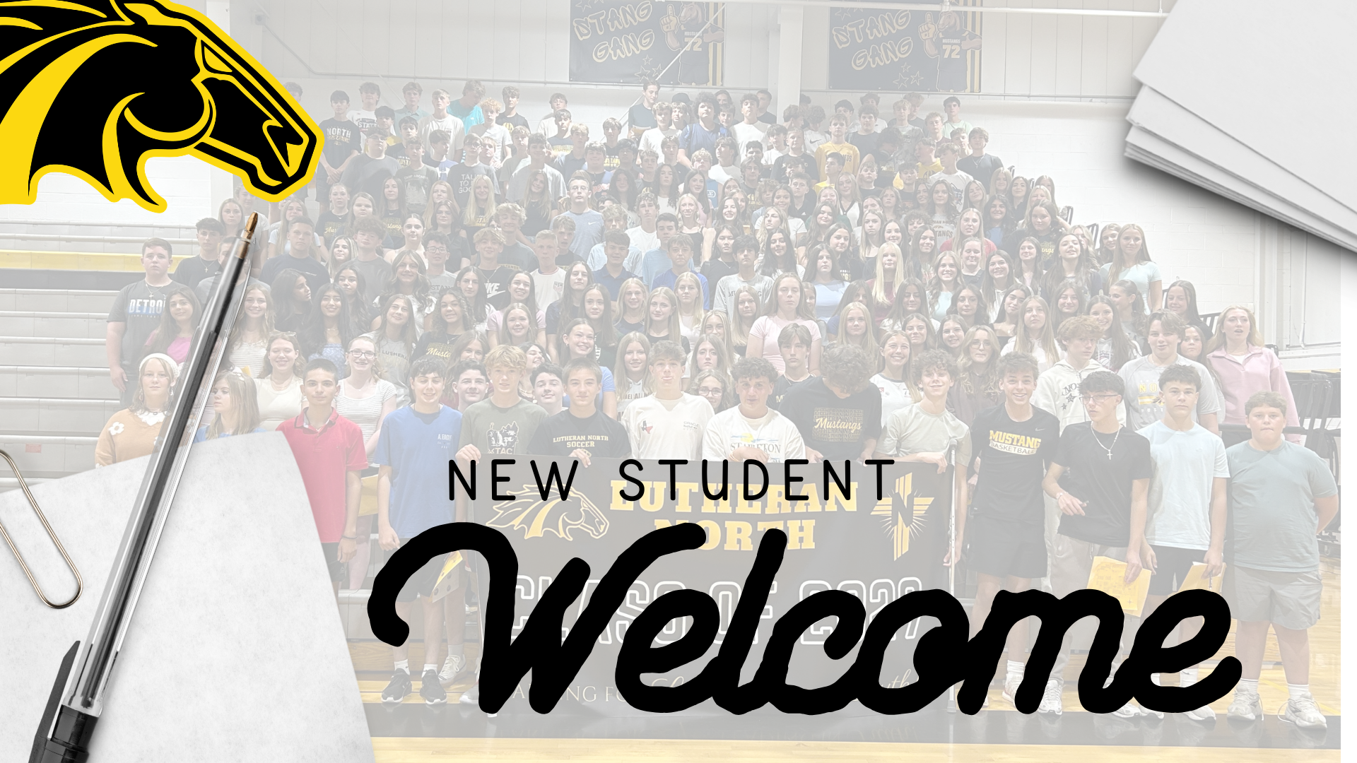 New Student Welcome