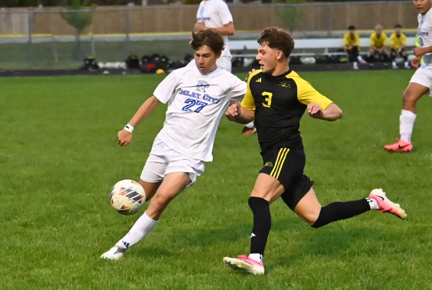Lutheran North, Imlay City settle little in BWAC showdown