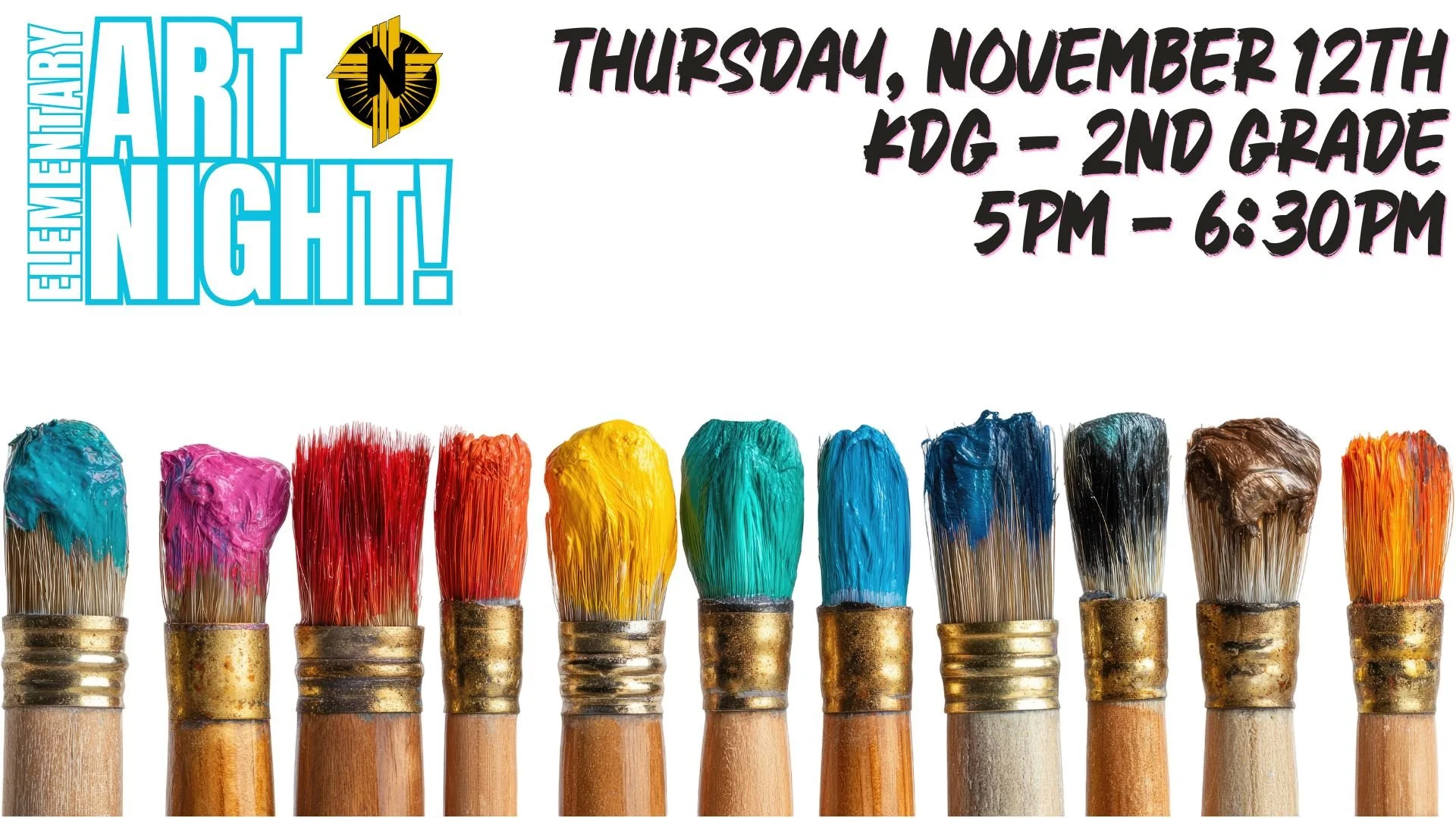 Elementary Art Night - Kdg - 2nd Grade 