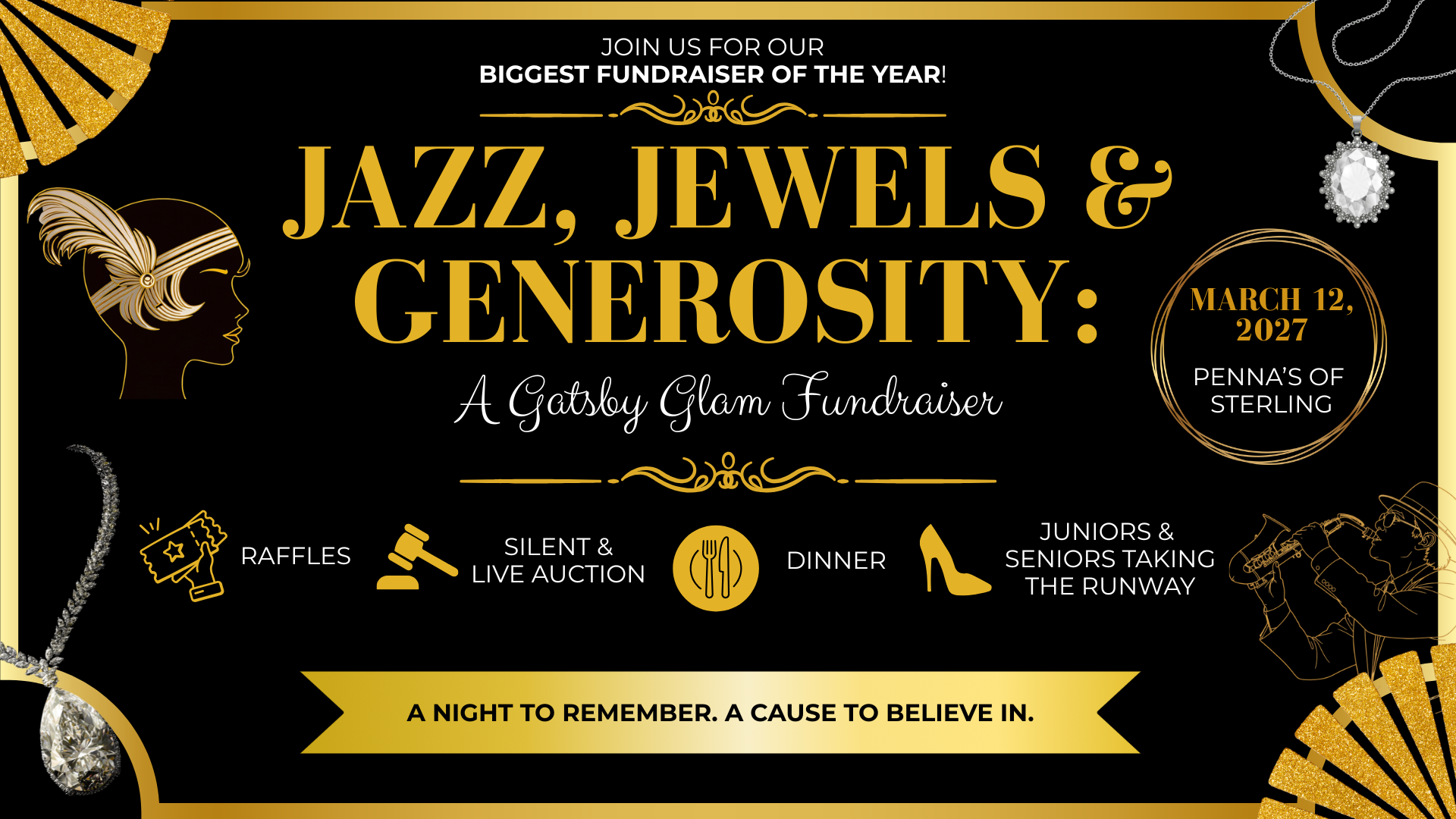 Jazz, Jewels and Generosity: A Gatsby Glam Fundraiser