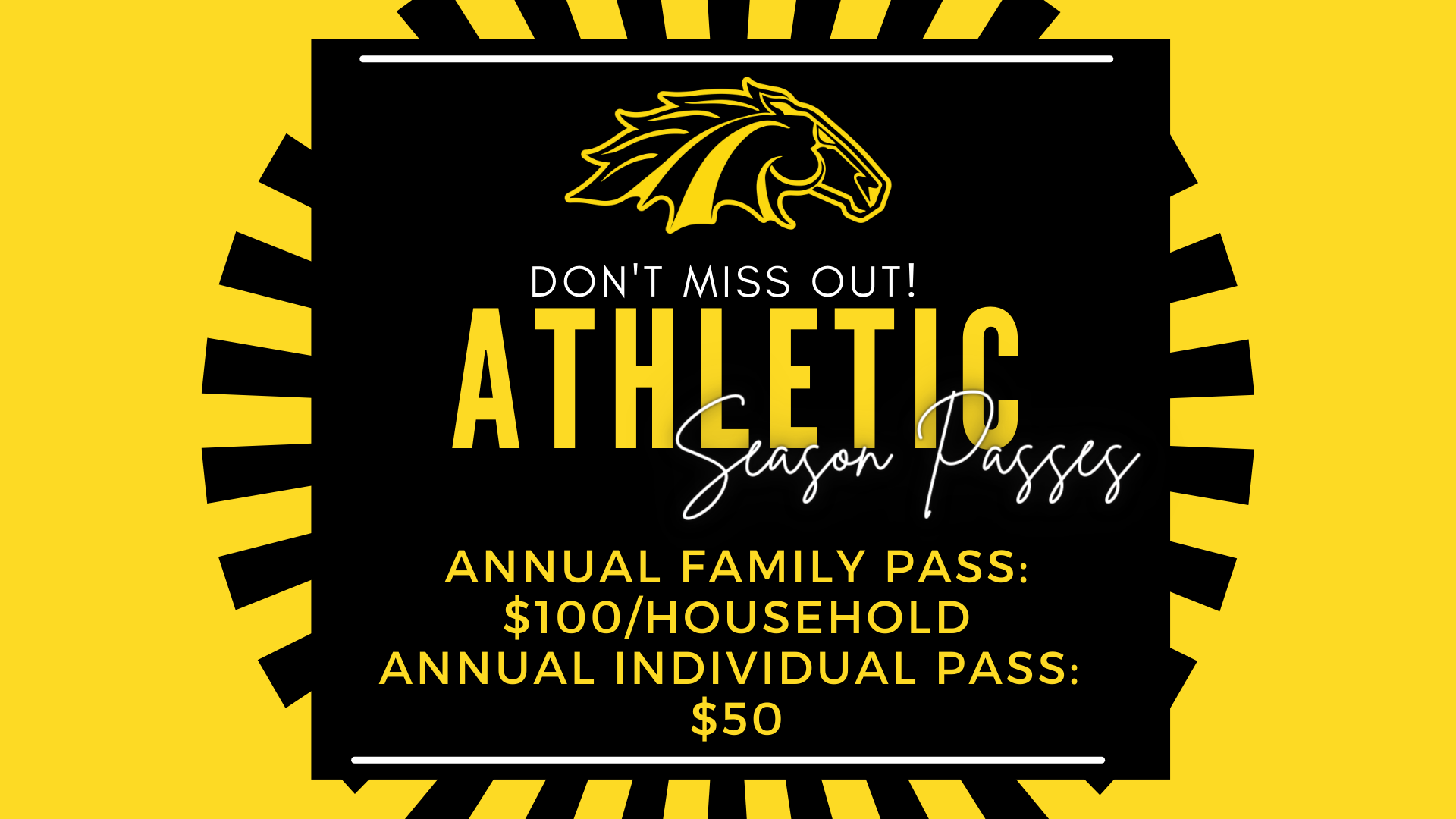 Annual Athletic Passes For Sale! — Lutheran North — MI