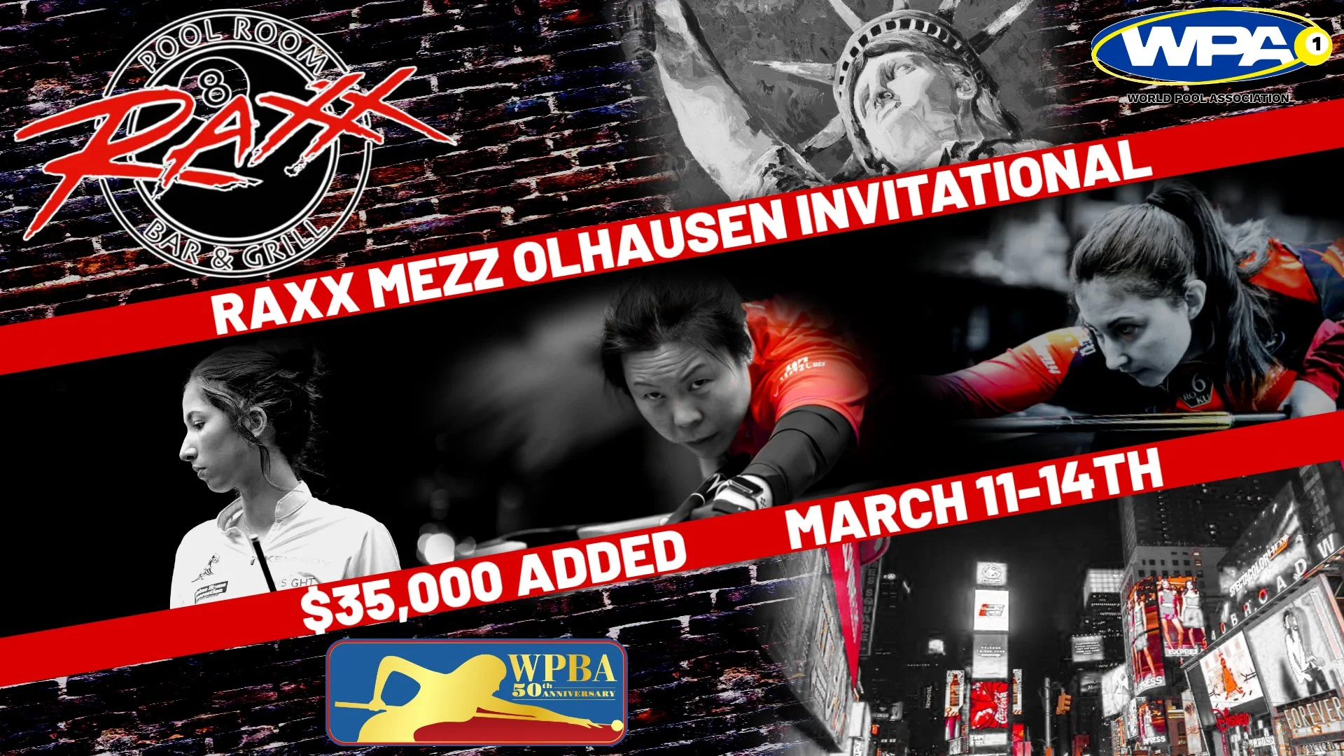 WPBA Raxx Mezz Olhausen CPBA Invitational