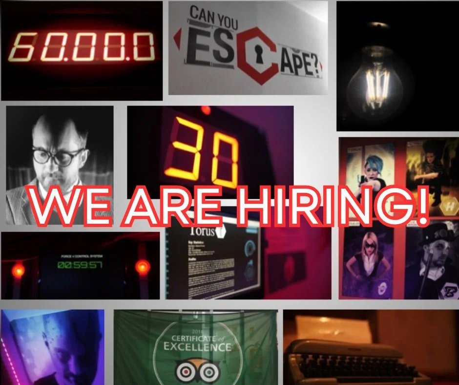 We&rsquo;re hiring a Seasonal Games Master!

Love puzzles, people, and keeping your cool while teams panic over a simple clue? You might be exactly who we&rsquo;re looking for.

We need someone to help cover shifts over the Christmas and New Year per