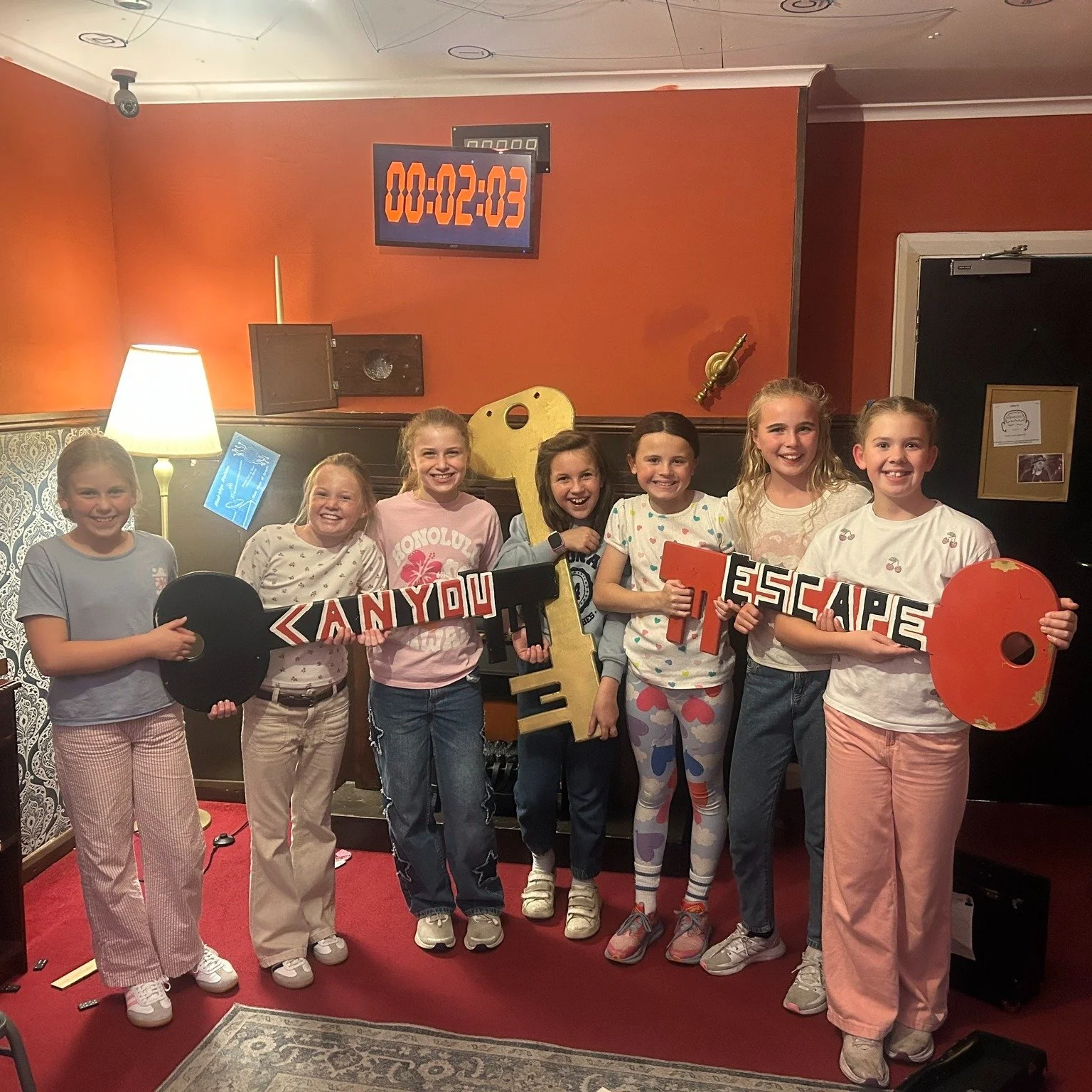 Half term has begun 👀
Kids climbing the walls?
Lock them in a room instead.
(With you. Probably.)

Family bookings open all week 🔐
Book now! https://canyouescapeyork.resova.co.uk/items/availability