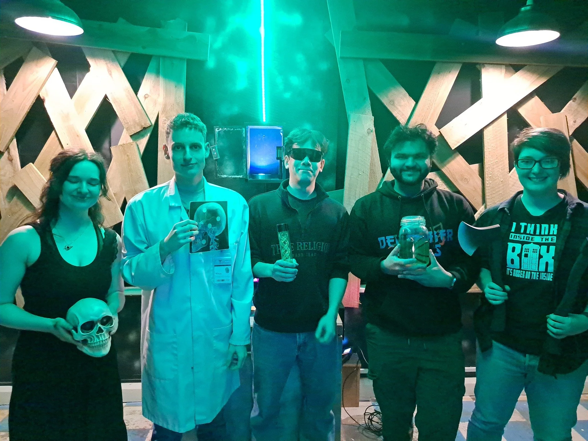 Well done to The Karate Kids!

Blasted their way through Contagion! 44:18 and no help from the GMs needed!

Think your team can do better? Book now and find out!
https://canyouescapeyork.resova.co.uk/items/availability