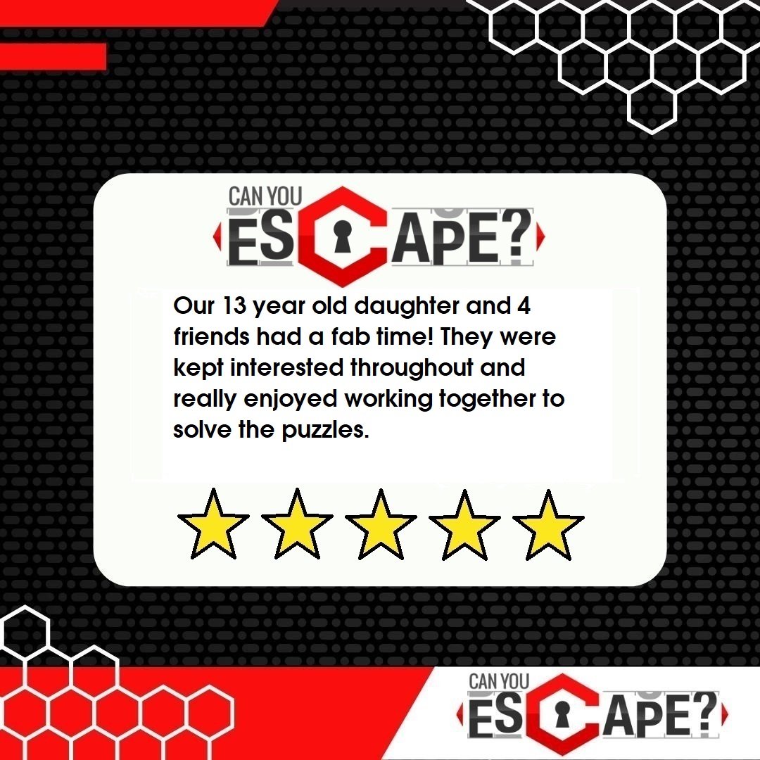 Here's what one of our lovely groups had to say about us!

Love to see it!