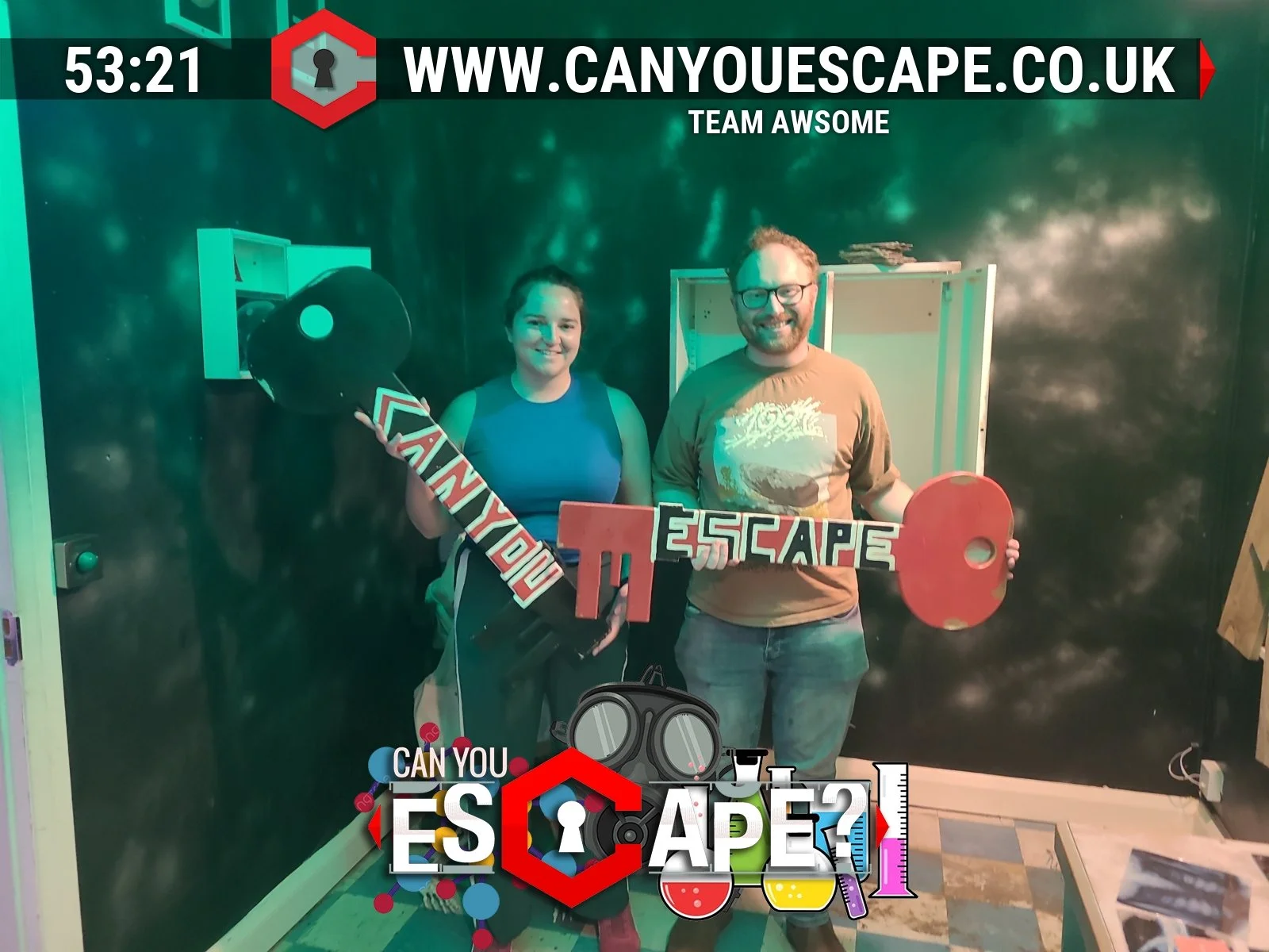 Well done to our teams that blasted through our rooms this weekend!

Big shoutout to The Jackson five and Team Awesome. Great teamwork and great teams!

A new week means a new adventure! Think you can do better? Prove it! Book your next escape here!
