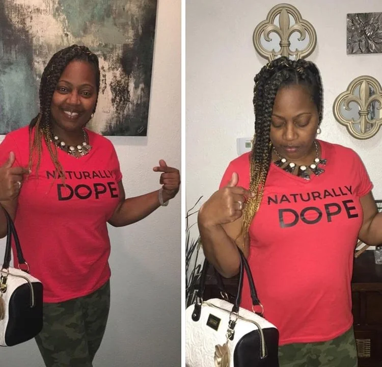NATURALLY DOPE LADIES TEES