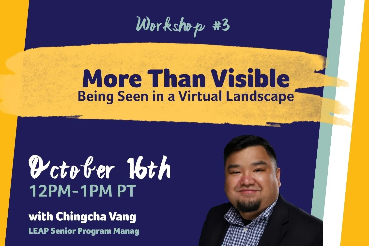 FREE WORKSHOP SAMPLE | More than Visible: Being Seen in a Virtual Landscape