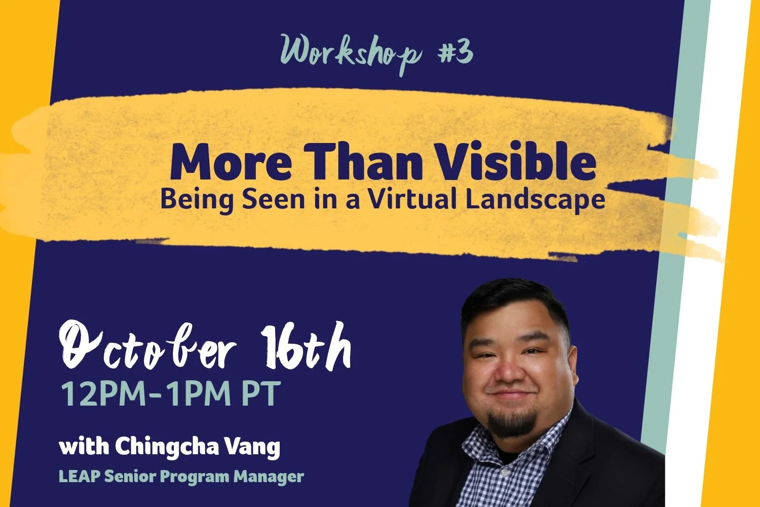 FREE WORKSHOP SAMPLE | More than Visible: Being Seen in a Virtual Landscape