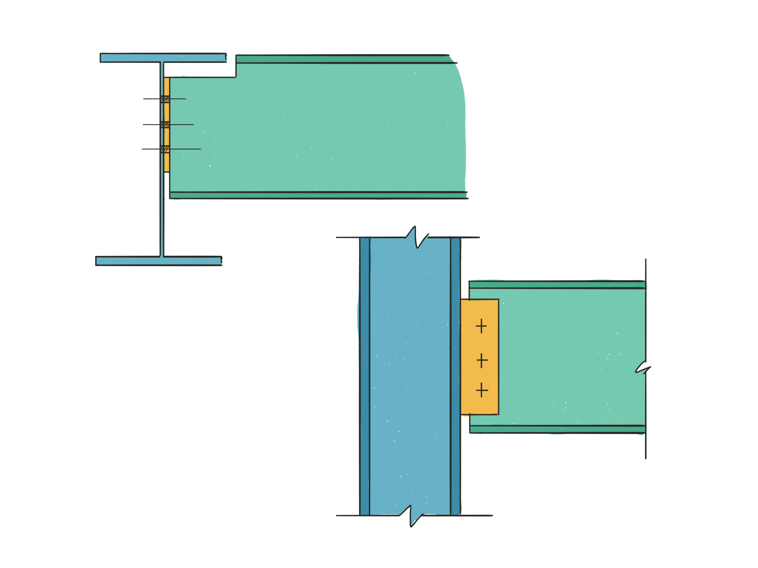 Types Of Beam To Column Connection The Best Picture Of Beam