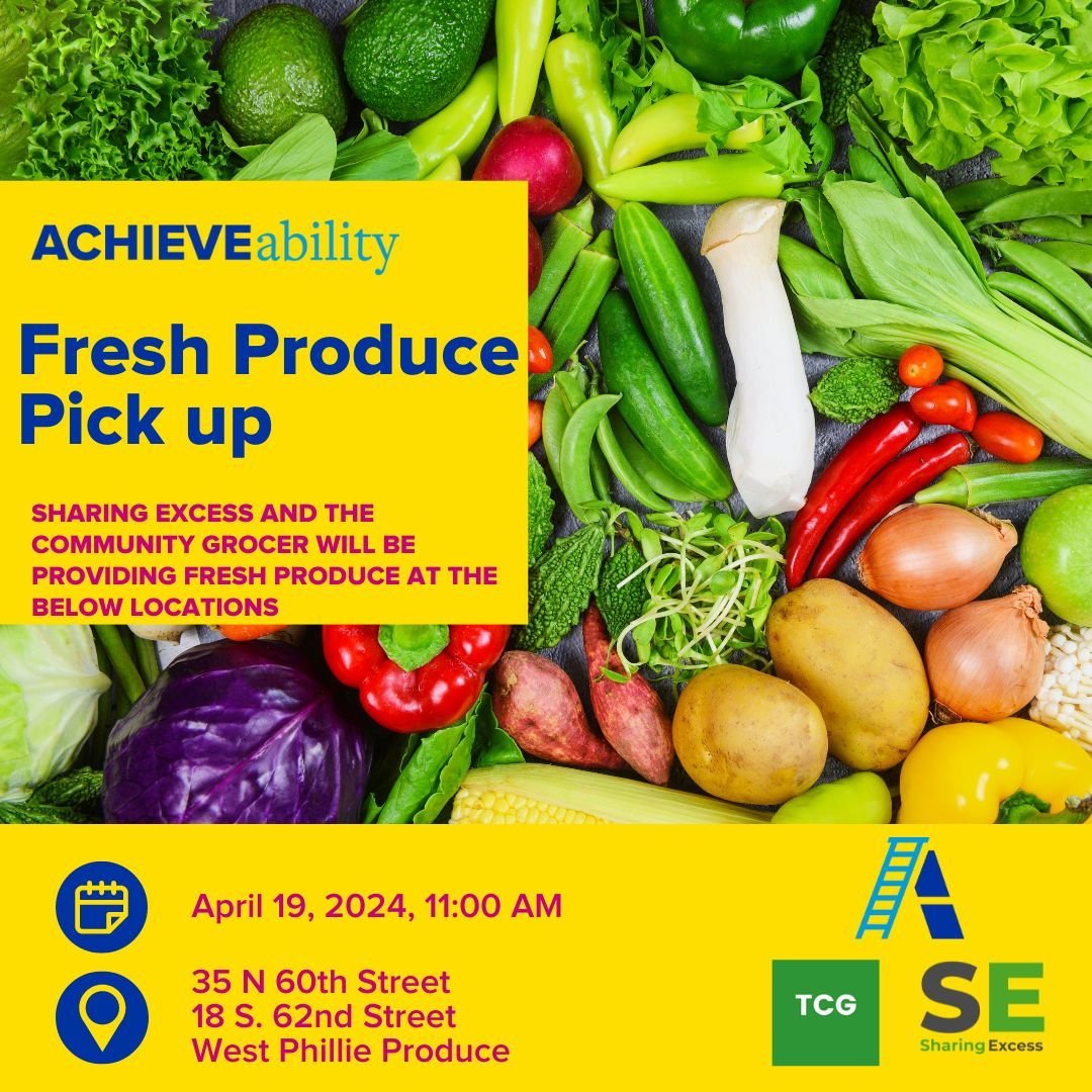 🌟Join us this Friday, April 19th for Impact Day! 🥕 Our amazing partners @sharingexcess and @the.community.grocer will be giving away FREE fresh produce at two locations in West Philly: 35 N 60th Street and 18 S 62nd Street (@westphillieproduce). 🌽