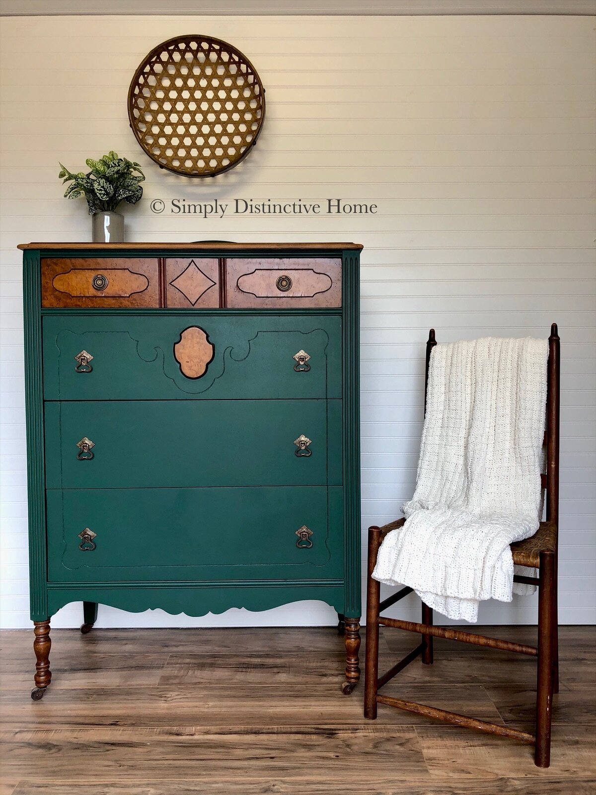 The Vintage Green Dresser — Simply Distinctive Home