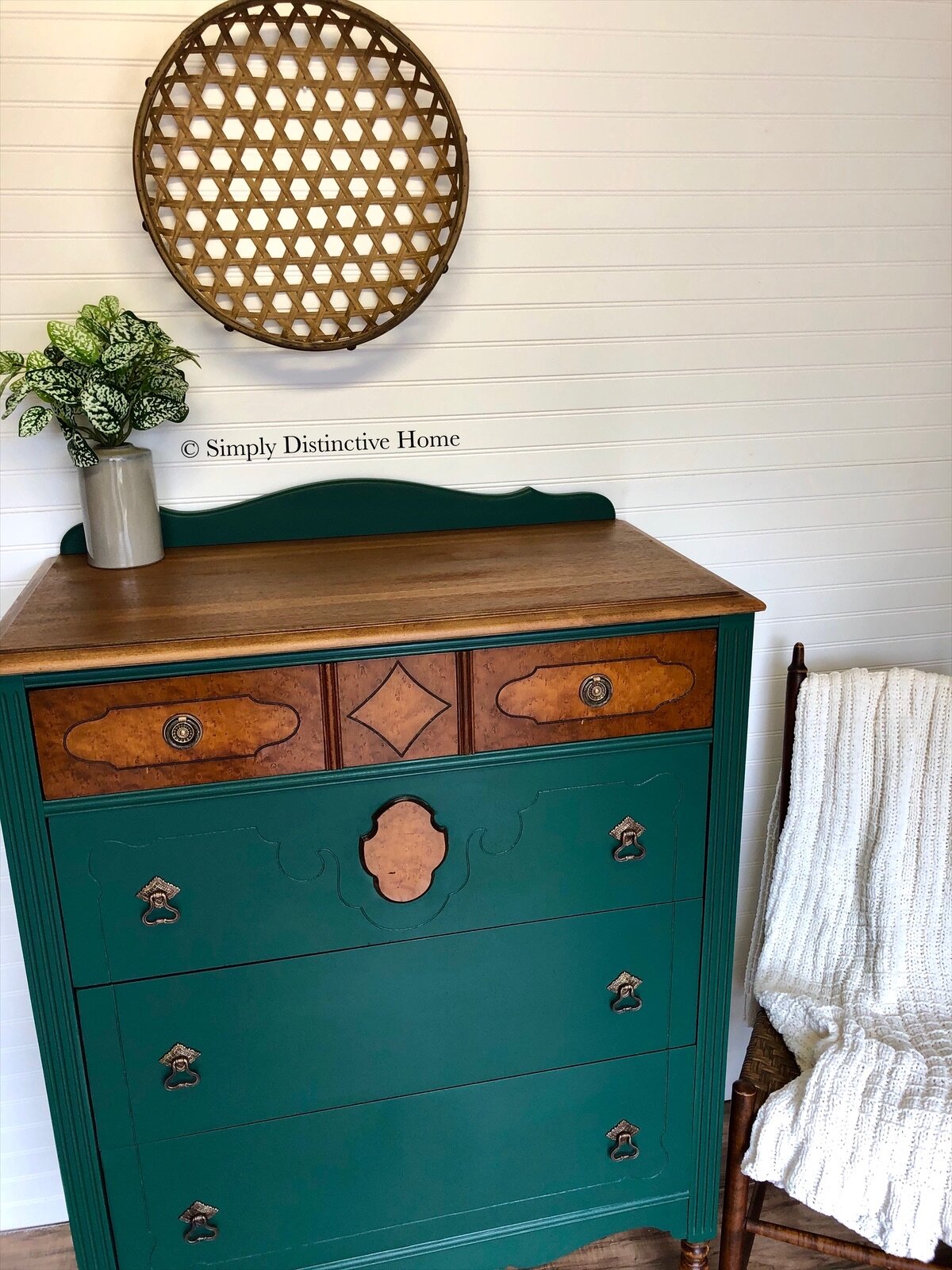 The Vintage Green Dresser — Simply Distinctive Home