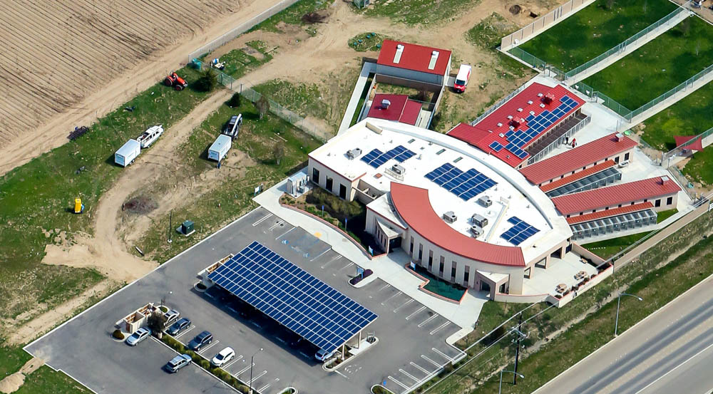  Animal Shelter California | 87 KW Photo Courtesy of Sunworks 