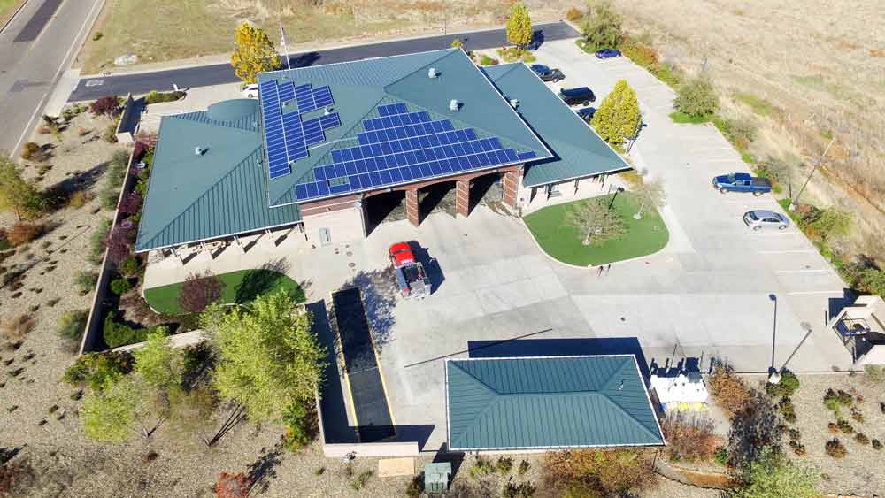  Fire department California | 188 kW (4 sites) Developed by  Vista Solar  
