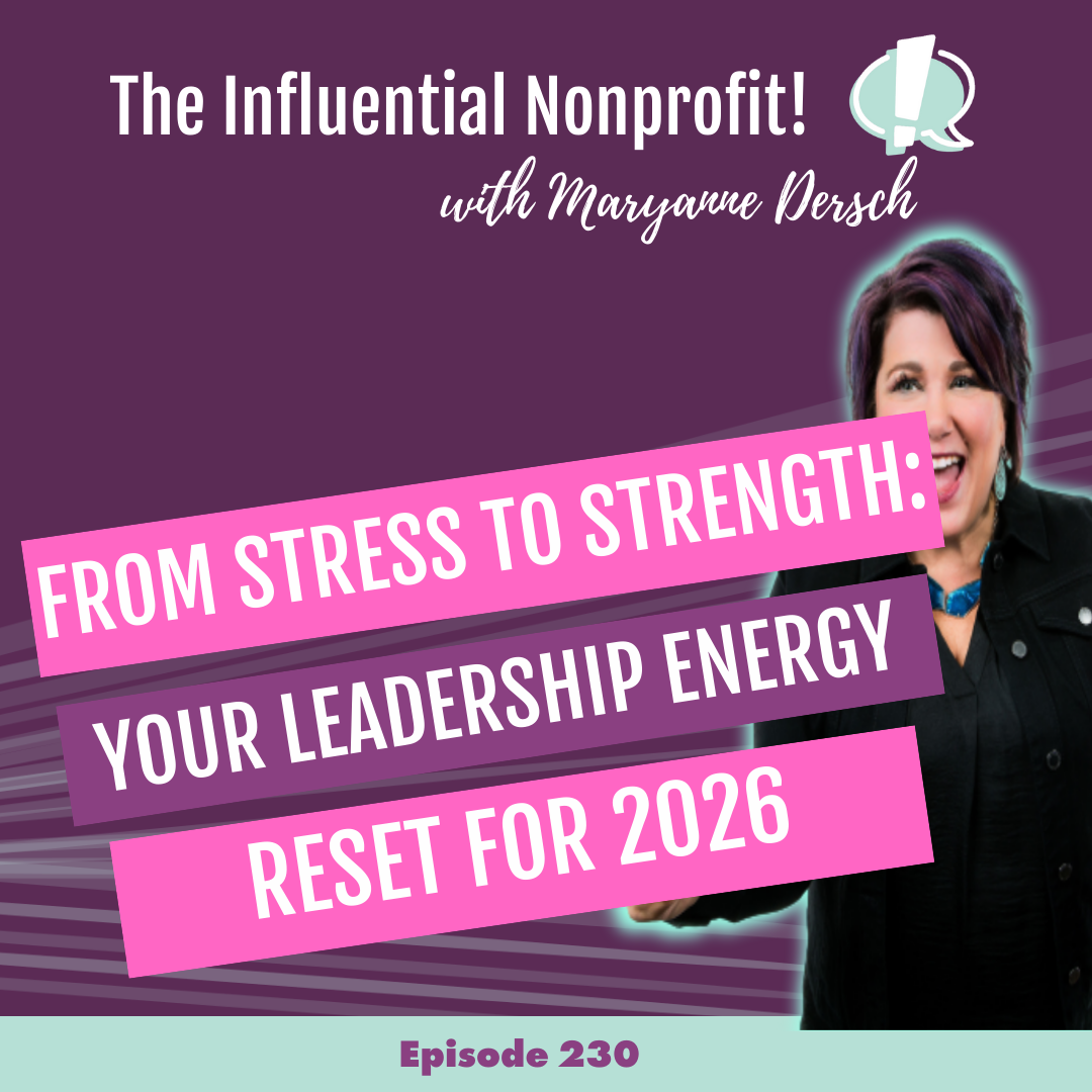 Claiming New Energy for 2026: A Leadership Reset for Nonprofit Leaders