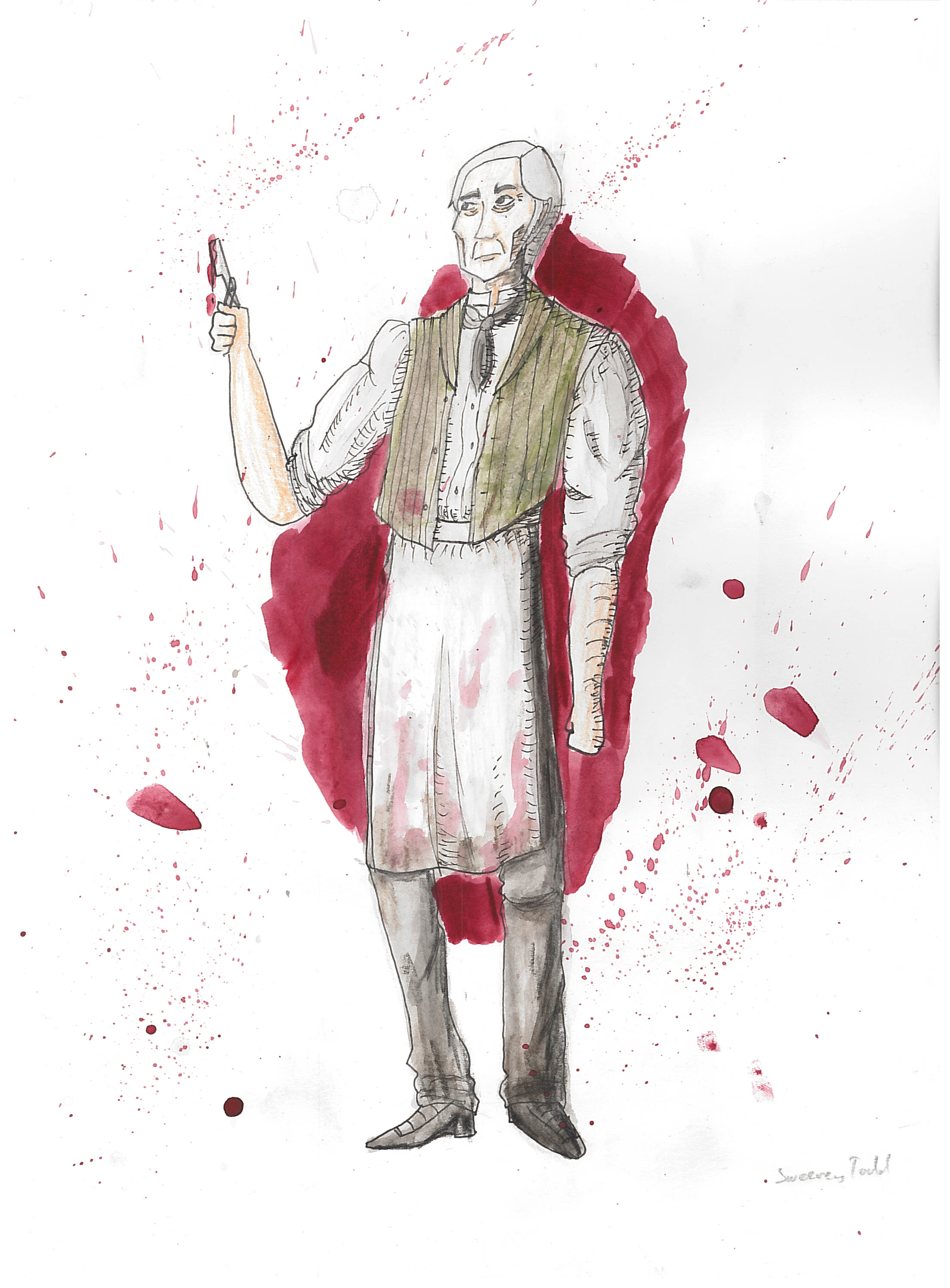 Sweeney Todd - Costume Rendering