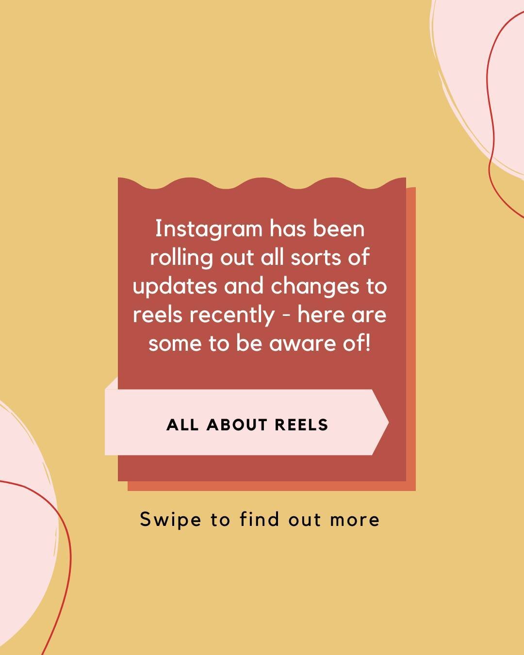 A roundup on reels 🚀 🎥

In recent weeks, Instagram has released a whole load of new updates, features and changes to their platform - especially related to reels. Here's our roundup of recent changes to reels, helping you keep up to date! We're sup