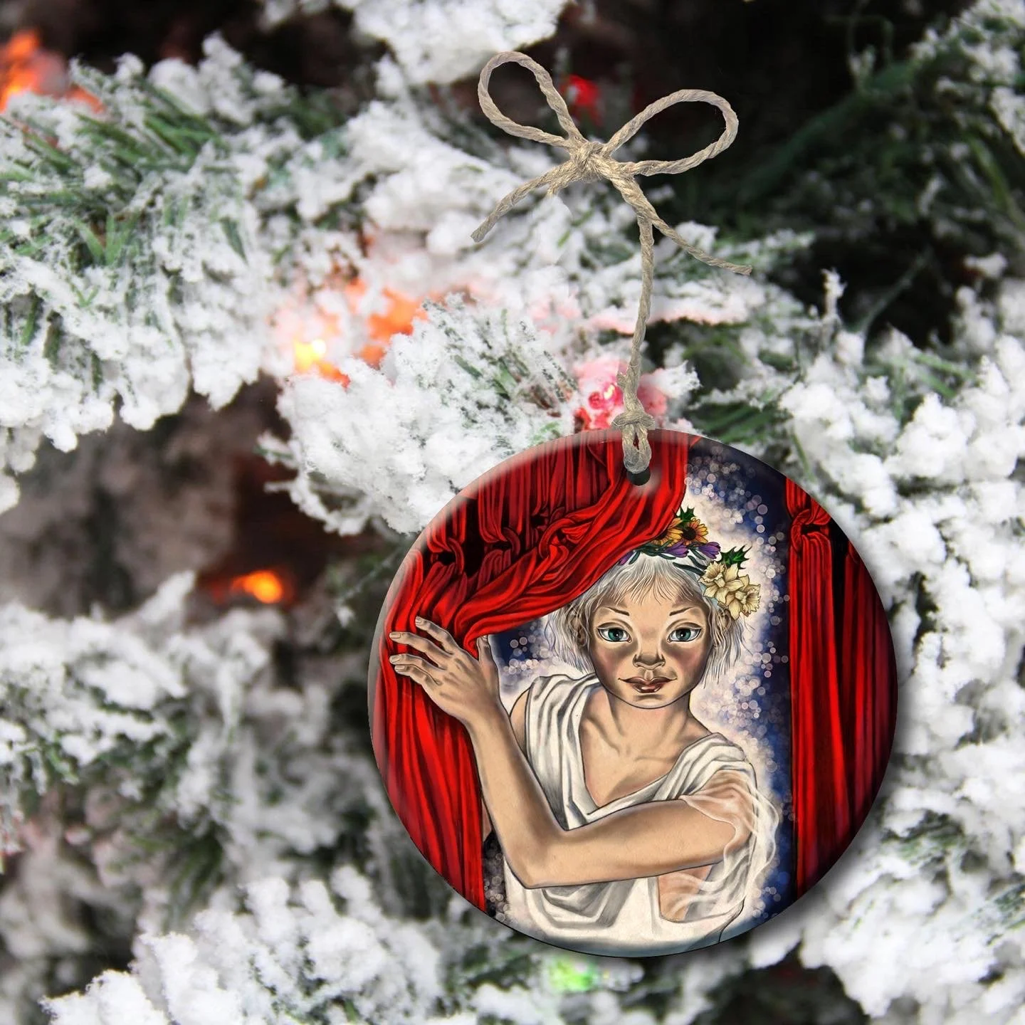 The Ghost of Christmas Past ornament