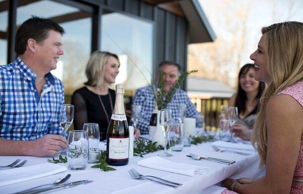 Celebratory lunch all year round at @meltonestate 🍾. Tag a friend who'll be up for heading out west!