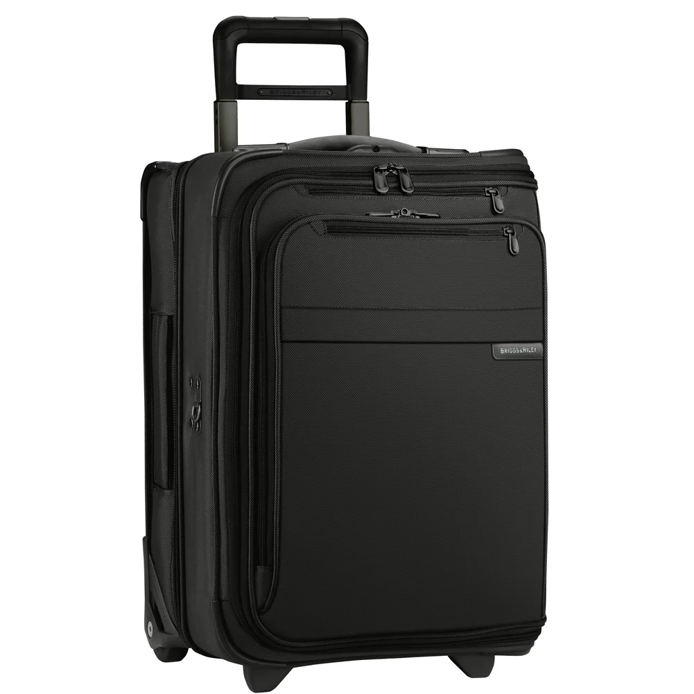 Briggs & Riley Baseline Carry-On Upright (Two-Wheel) Garment Bag black