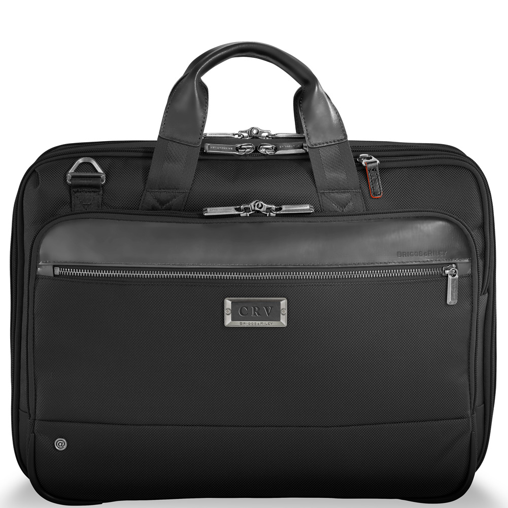 Briggs & Riley @work Medium Expandable Brief KB425X Black