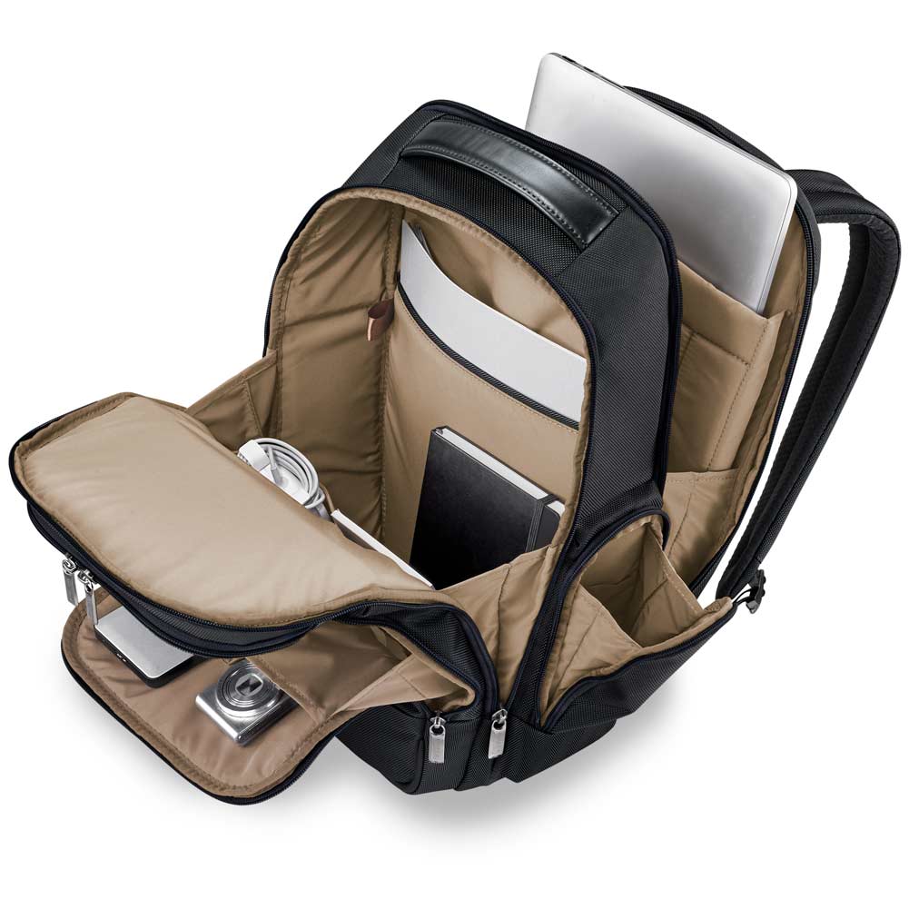 Briggs & Riley @work Medium Cargo Backpack black laptop