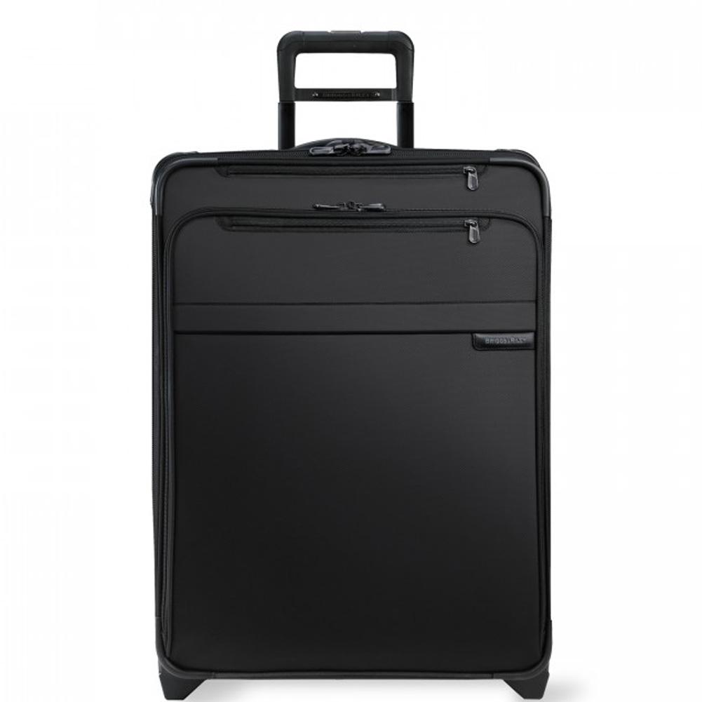Black Briggs & Riley Baseline Medium Expandable Upright Two Wheel