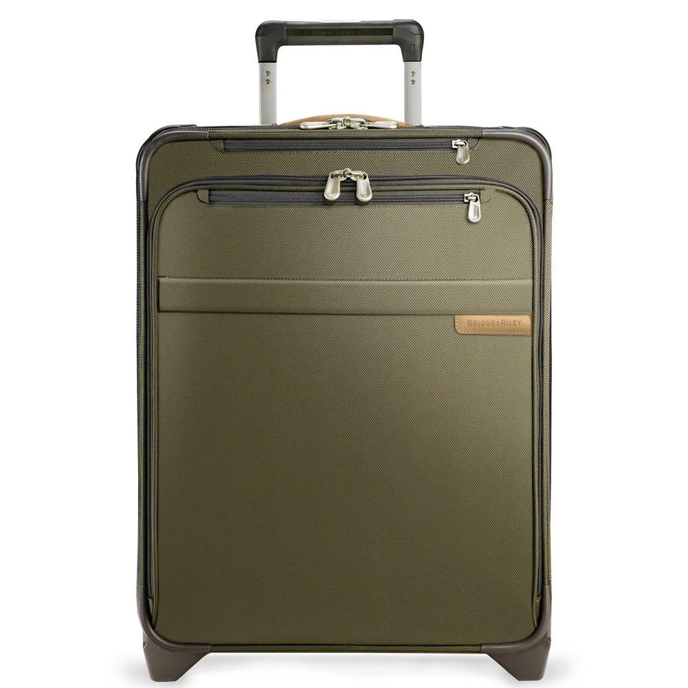 Olive Briggs & Riley Baseline Commuter Expandable Upright Two Wheel Carry On U119CX