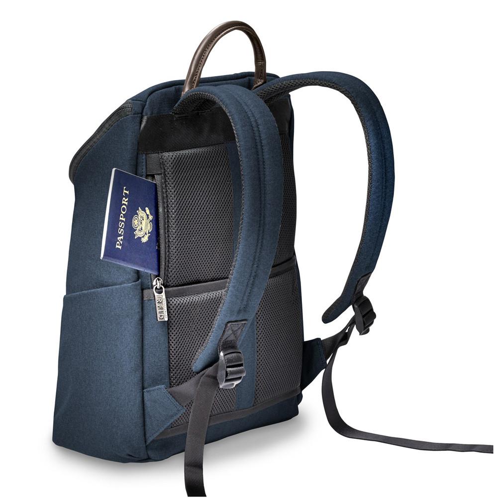 Navy Back Small Wide Mouth Backpack