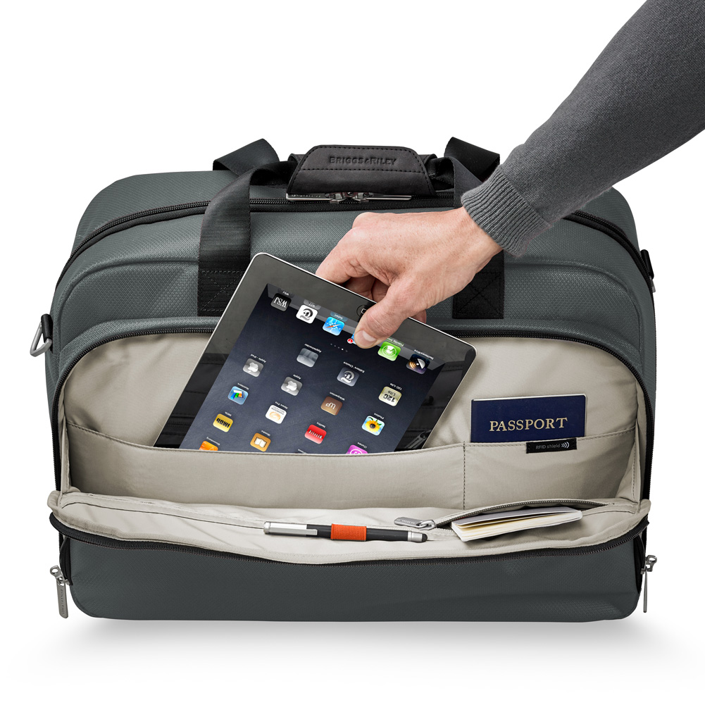 Slate Clamshell Cabin Bag iPad Sleeve
