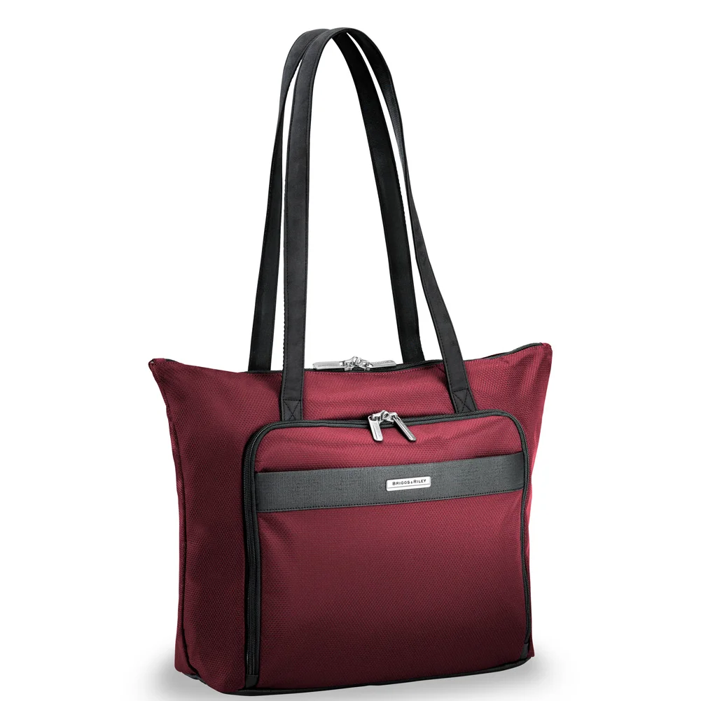 Dark Red Transcend Shopping Tote