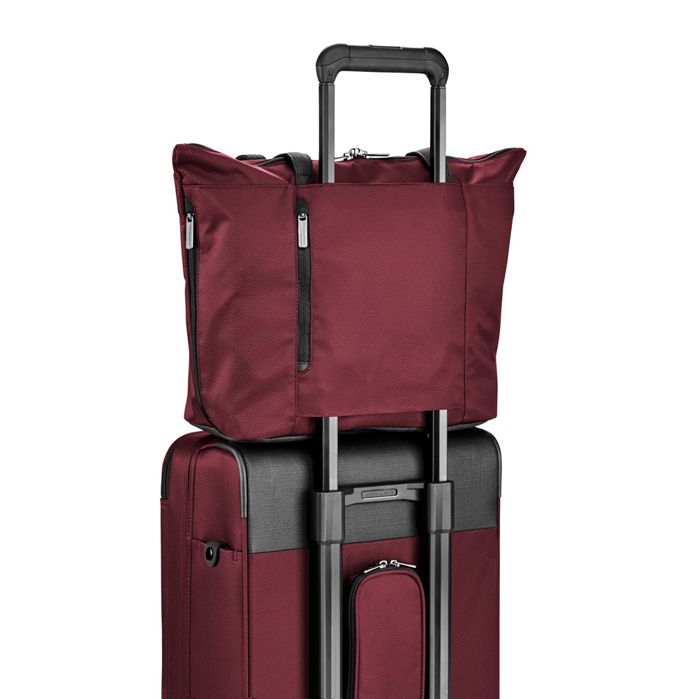 Merlot Tote fits over Outsider Handle
