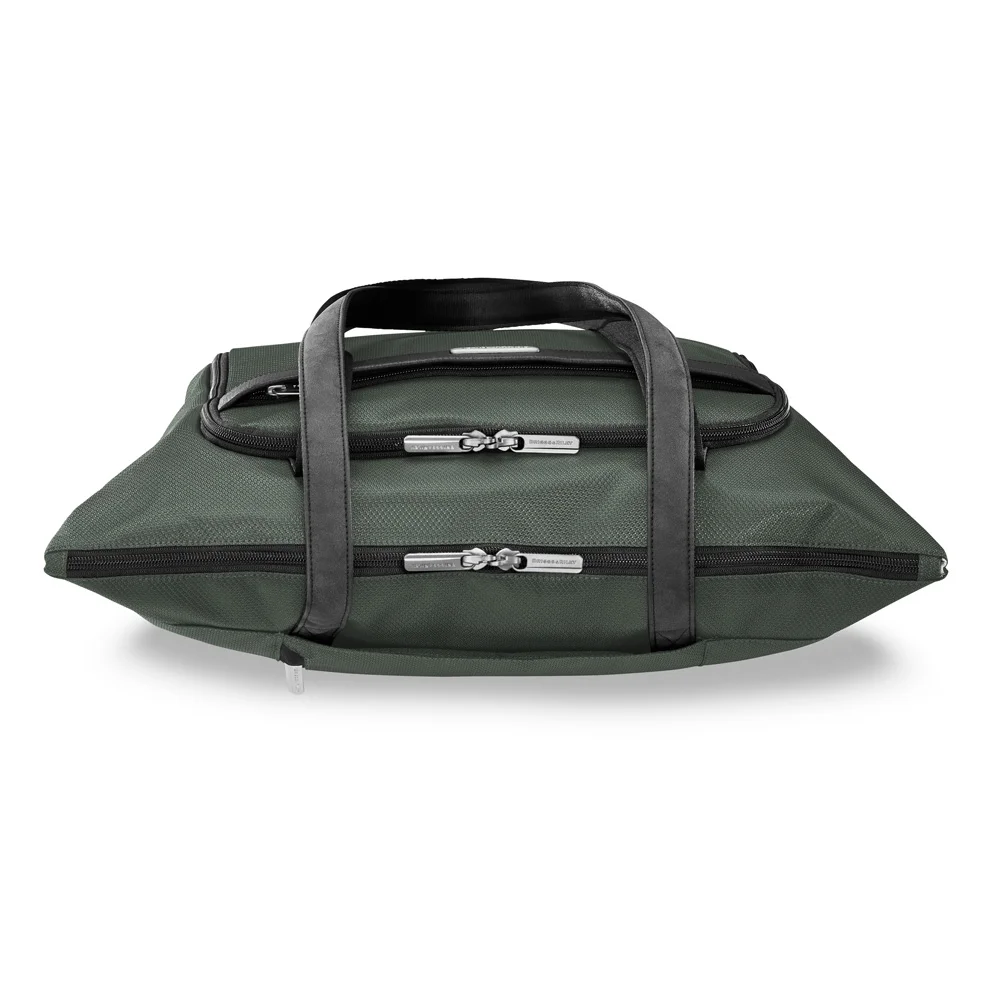 Green Top View Shopping Tote